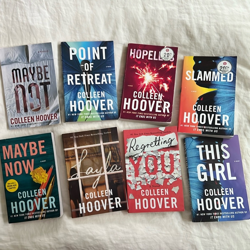 Colleen Hoover Book Lot